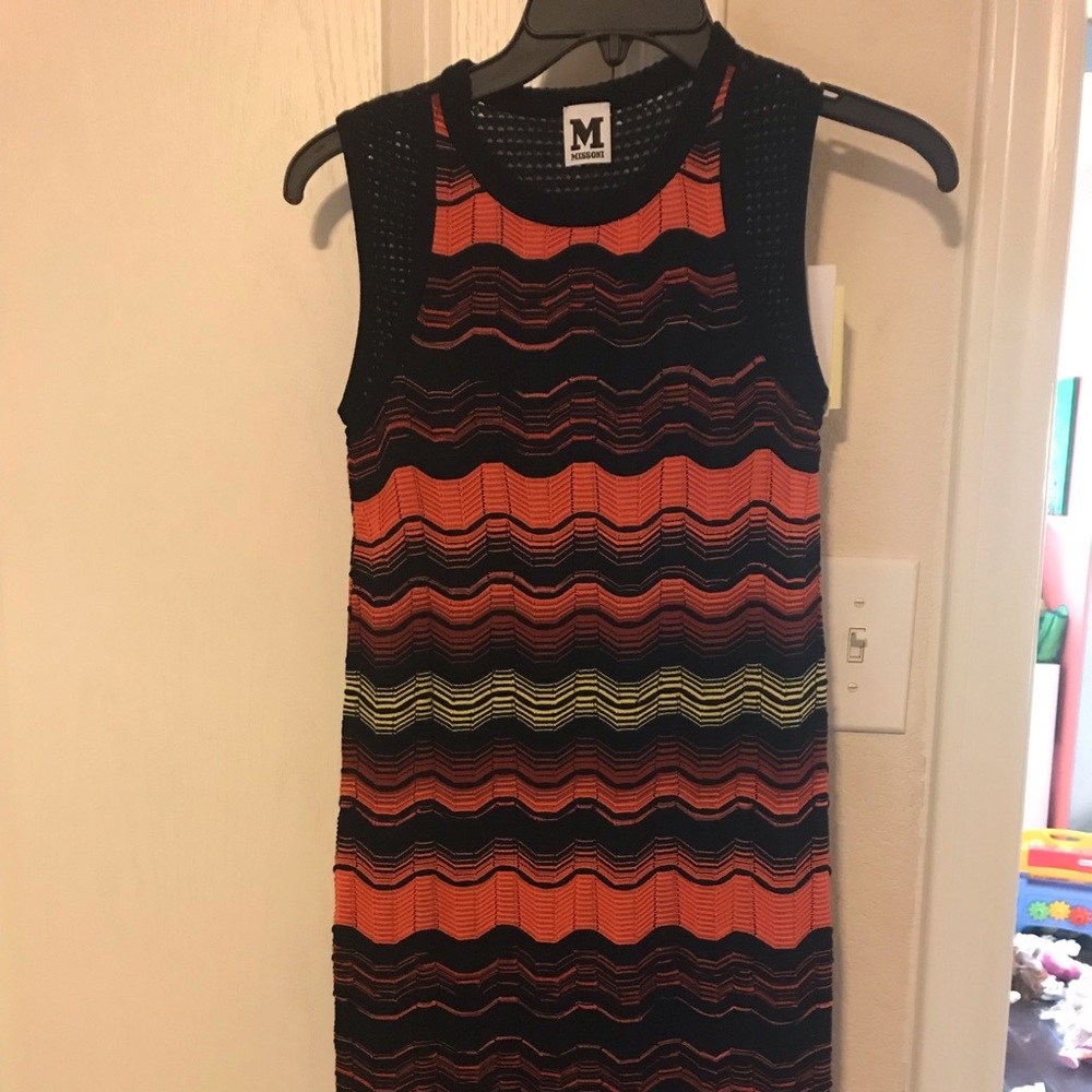 Missoni dress - orange multi color